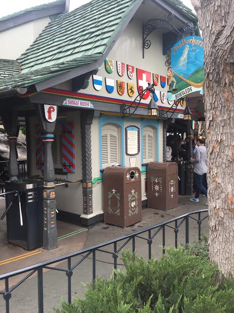 Matterhorn Bobsleds Using Rider Switch at Disneyland