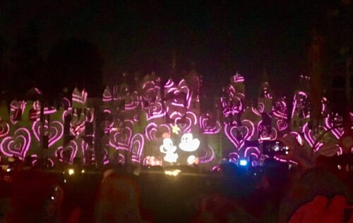 Disneyland Valentine Fireworks