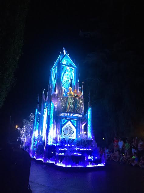 Disneyland's Diamond Celebration Paint the Night parade. 