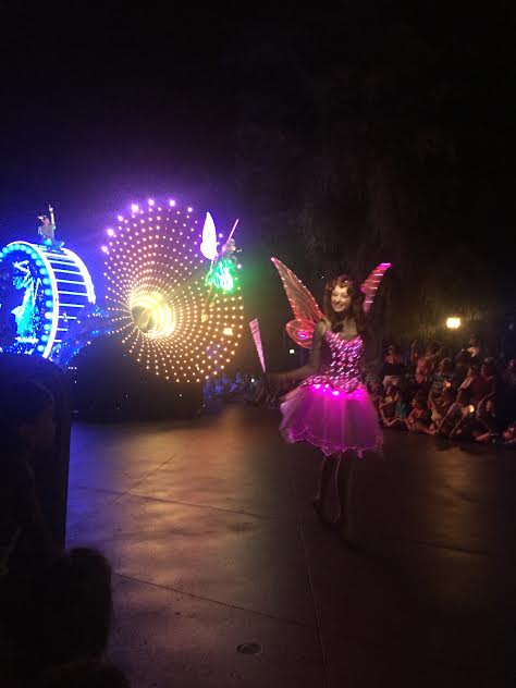 Disneyland's Paint the Night Parade seating guide and viewing tips. 
