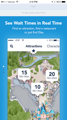 Disneyland Mobile App