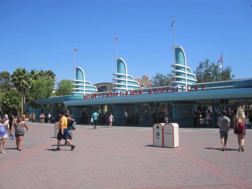 Disney California Adventure gate