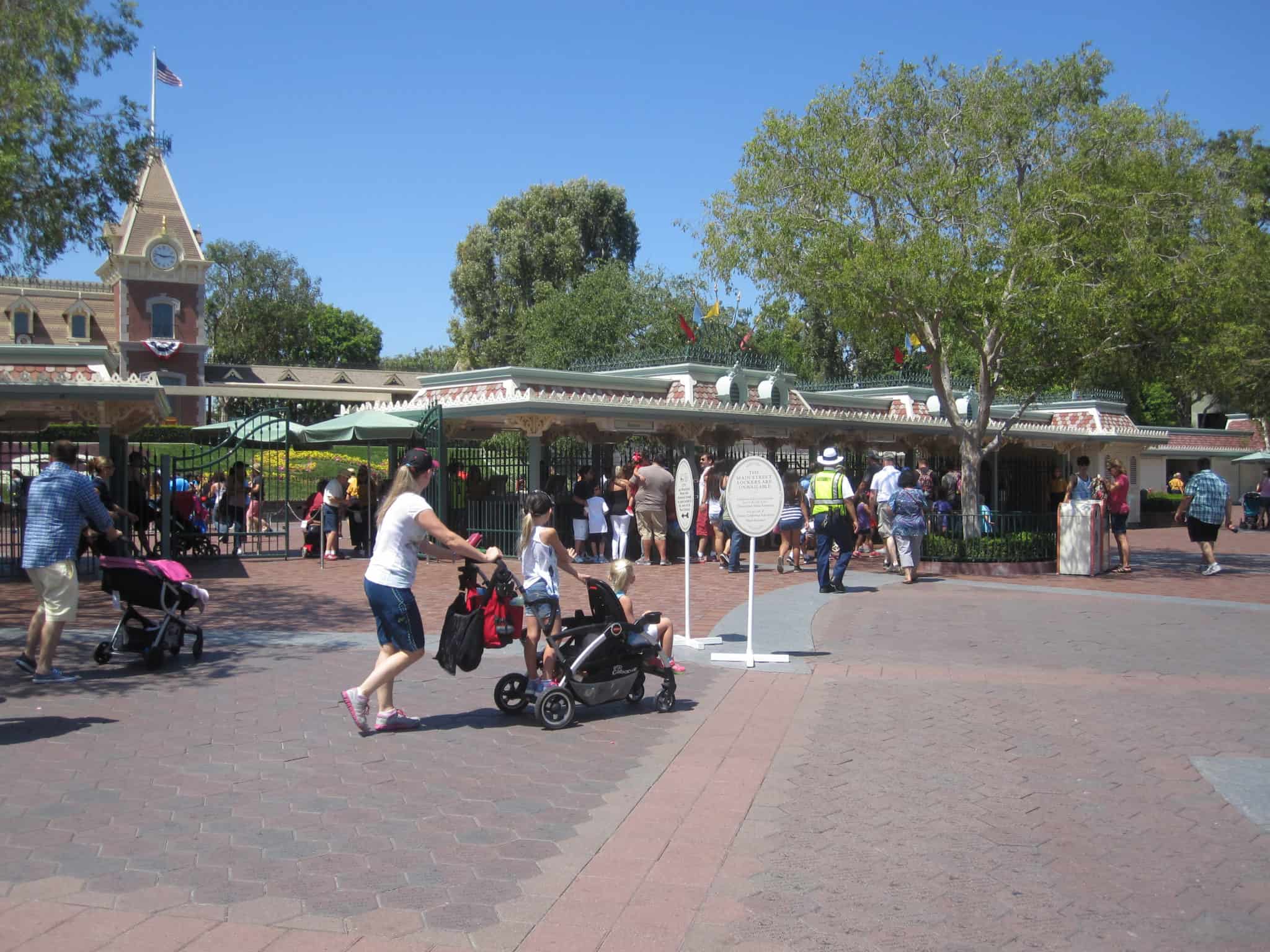 Disneyland gates