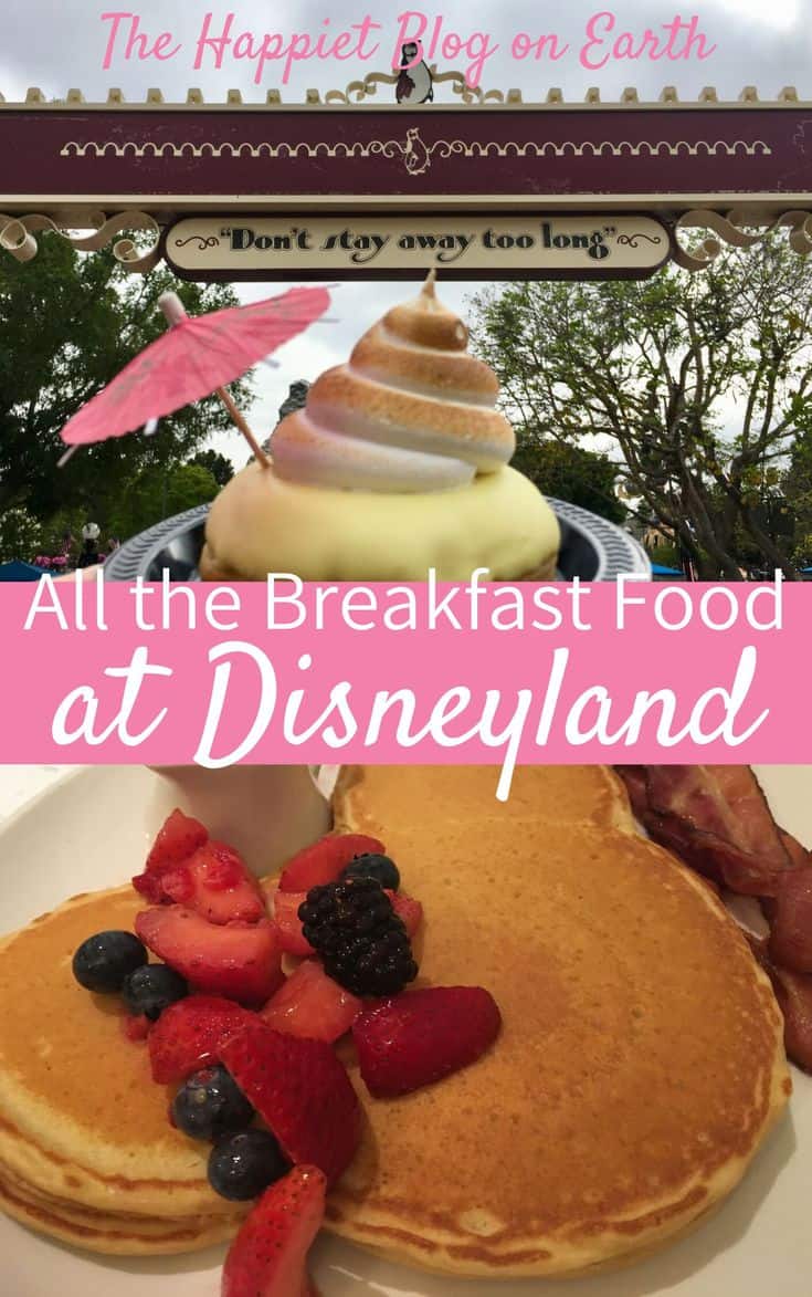 Disneyland breakfast