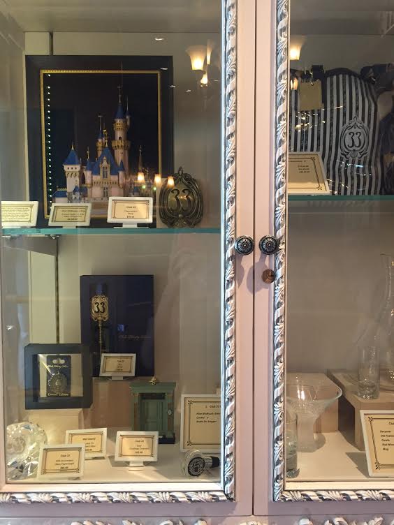 Club 33 souvenirs one