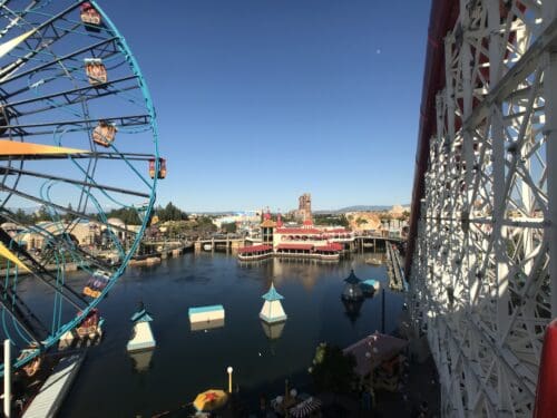 Pixar Pier view