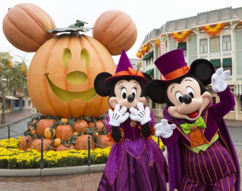 Mickey and Minnie Mouse Halloween