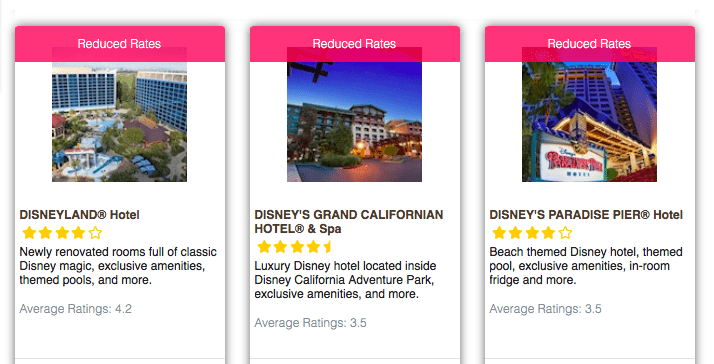 disneyland flights and hotel packages