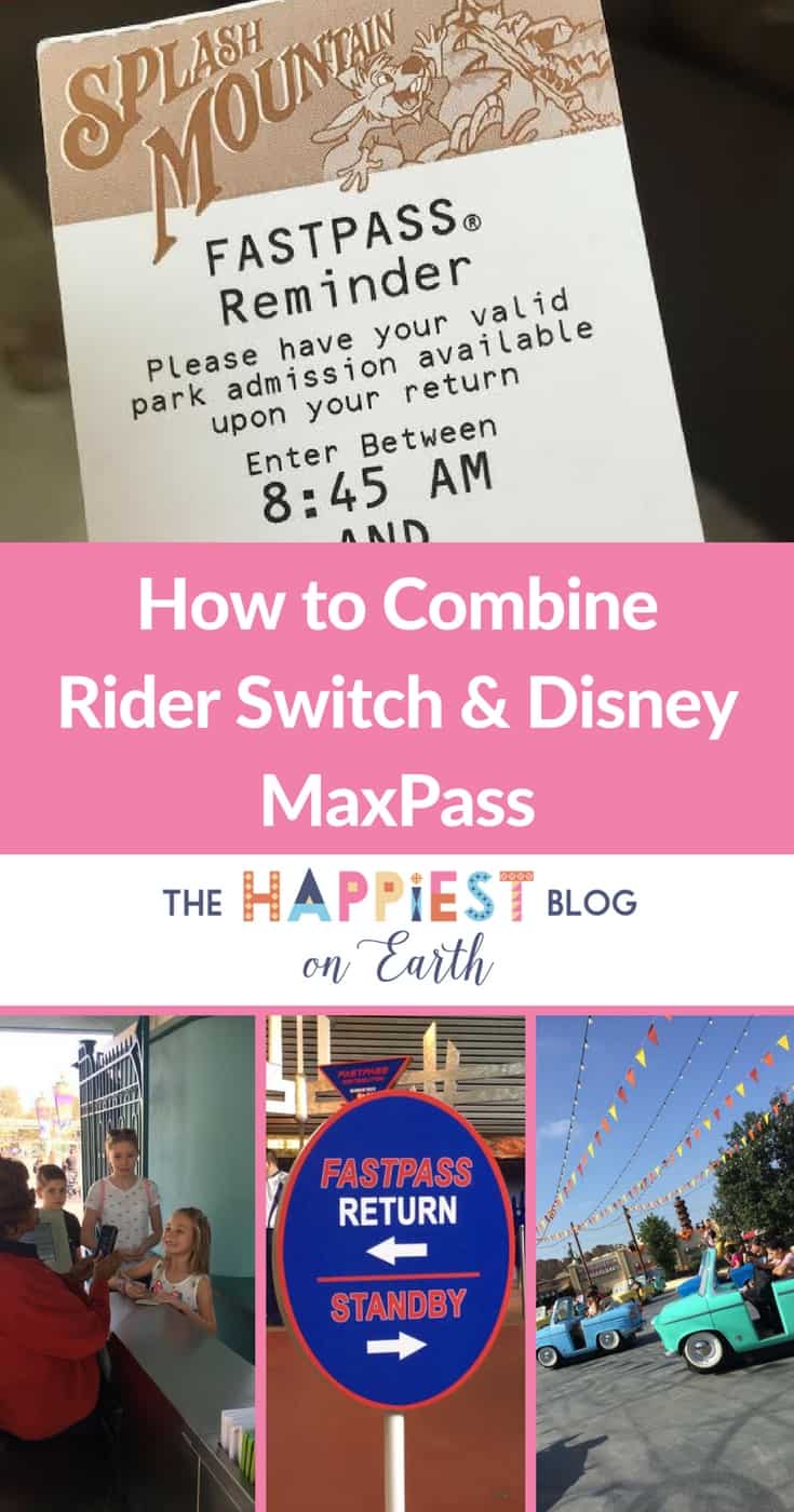 Rider Switch and Disney MaxPass combine Rider Switch and Disney MaxPass