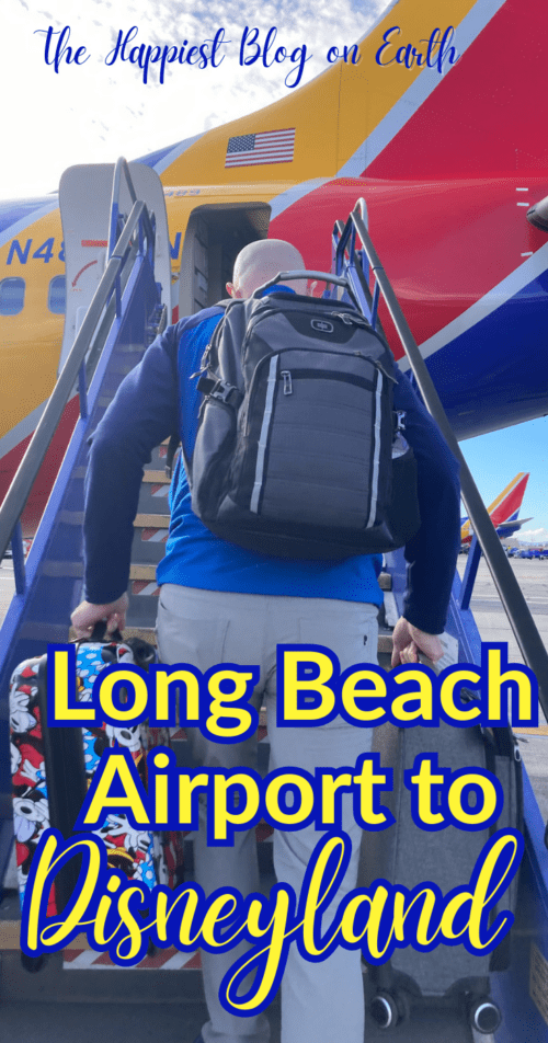 Long Beach airport to Disneyland 1