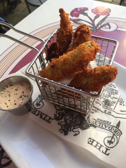 Fried Pickles Carnation Cafe