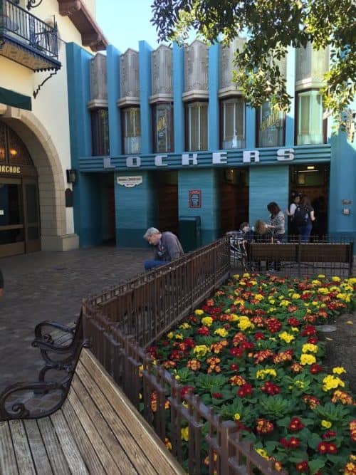 Buena Vista Street Lockers Disneyland Resort
