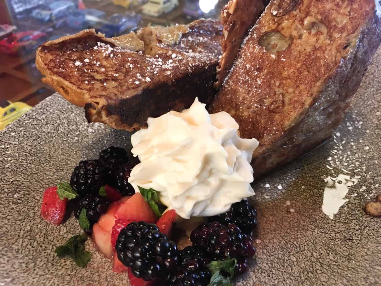 Lamplight Lounge French toast