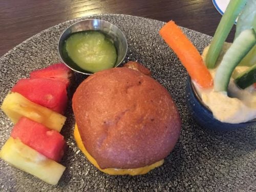 Lamplight Lounge kid meal