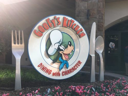 Goofy's Kitchen entrance