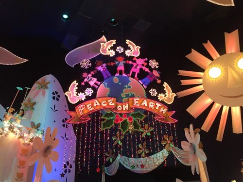 it's a small world holiday peace on earth