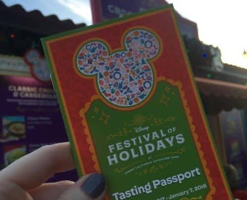 Festival of Holidays tasting passport