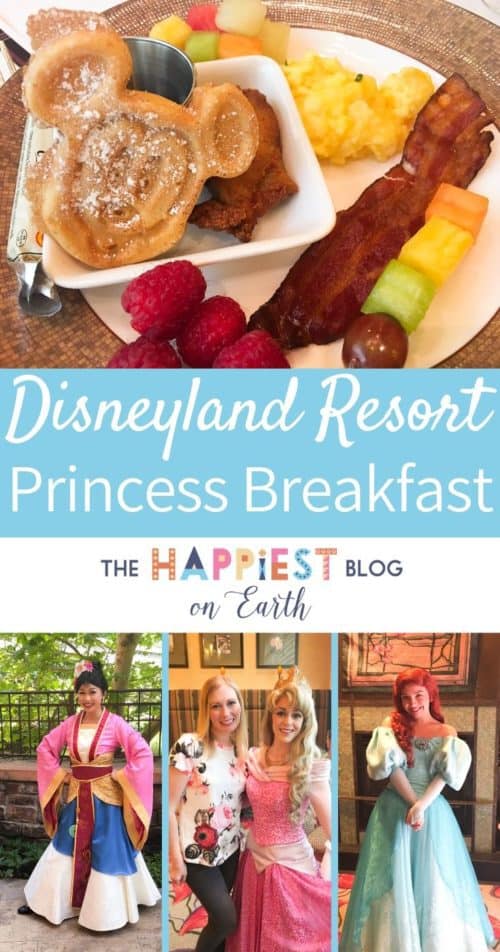Disneyland Princess Breakfast