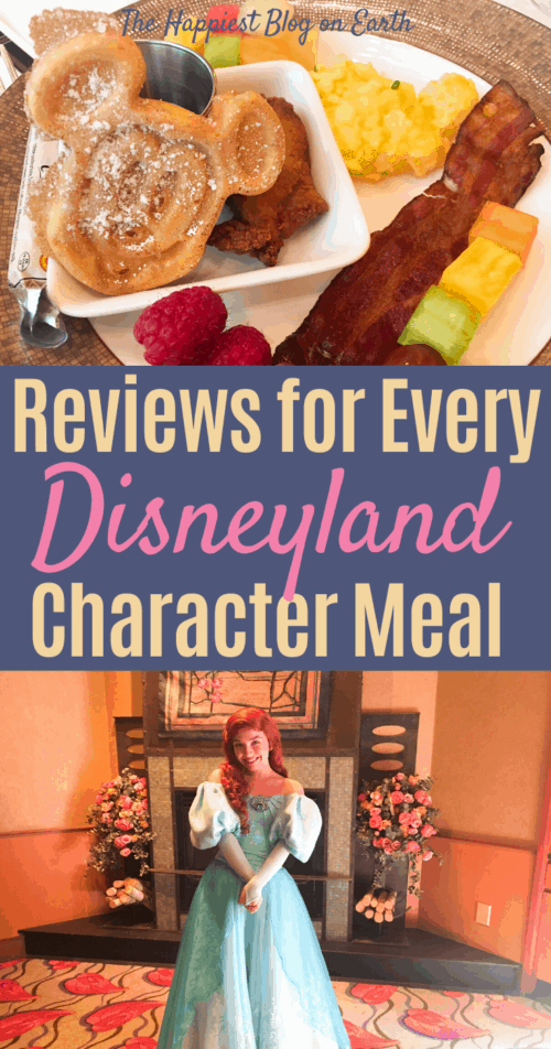 Disneyland character dining