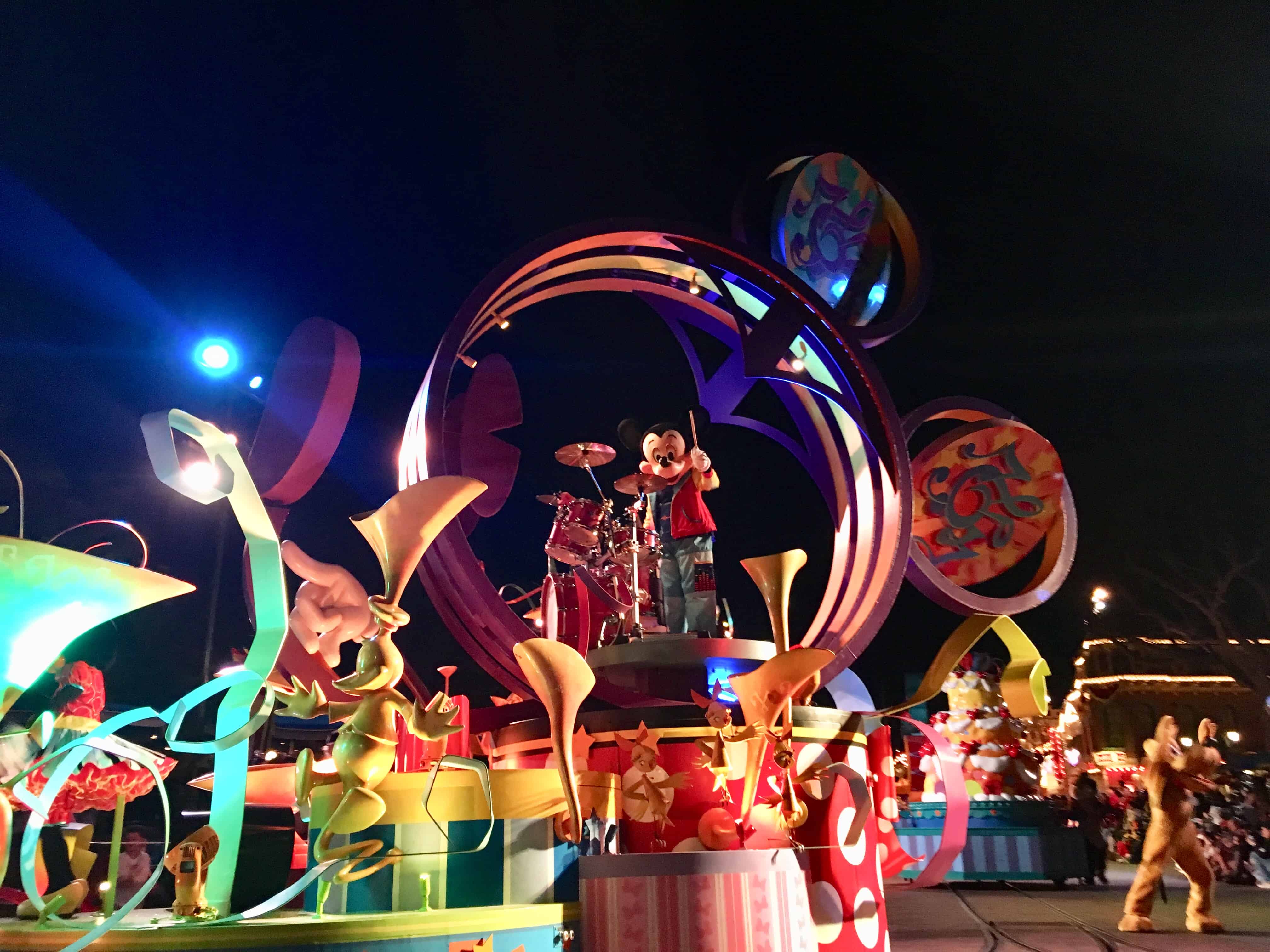 Mickey Mouse Disneyland parade