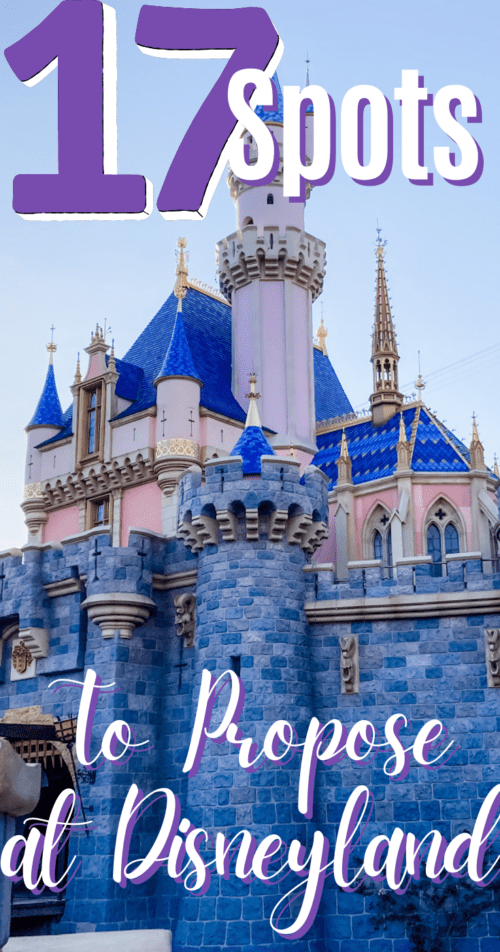 Top Spots to Propose at Disneyland