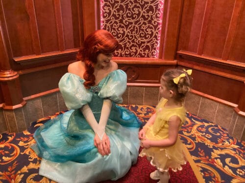 Meet Princess ariel Disneyland