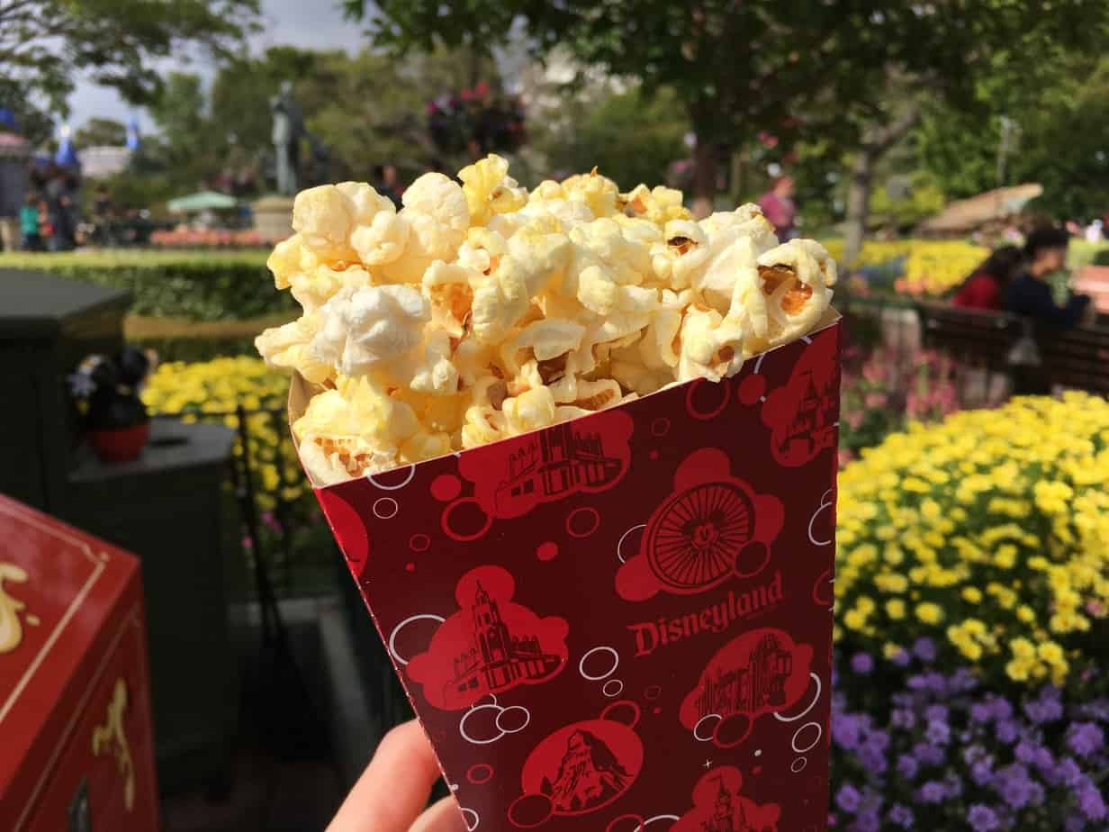 Disneyland popcorn