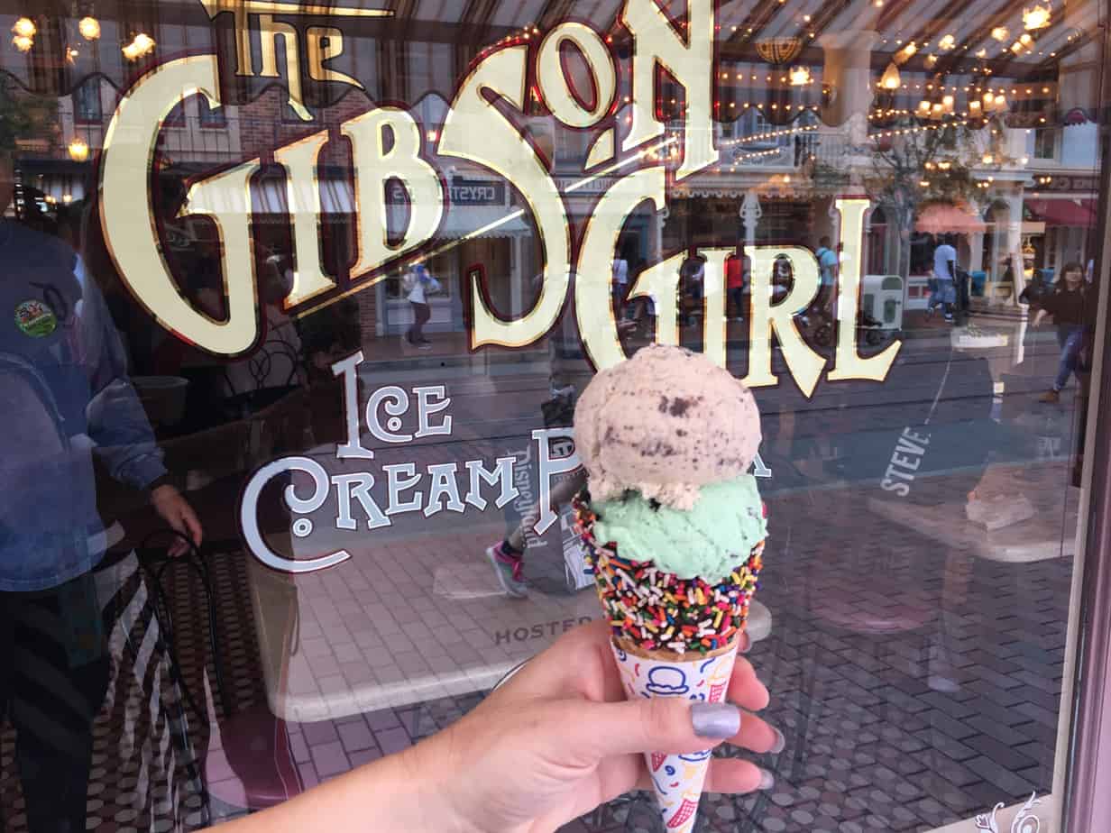 Gibson Girl ice cream cone