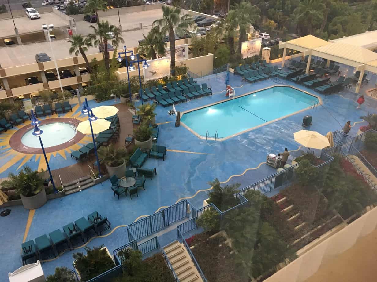 Paradise Pier Hotel room view
