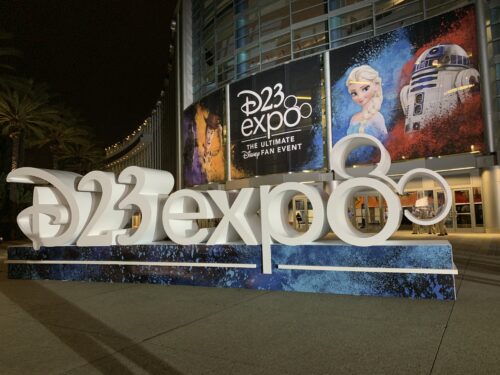D23 Expo outside