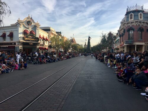 Disneyland parade spots