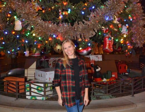 DCA Christmas tree Jessica