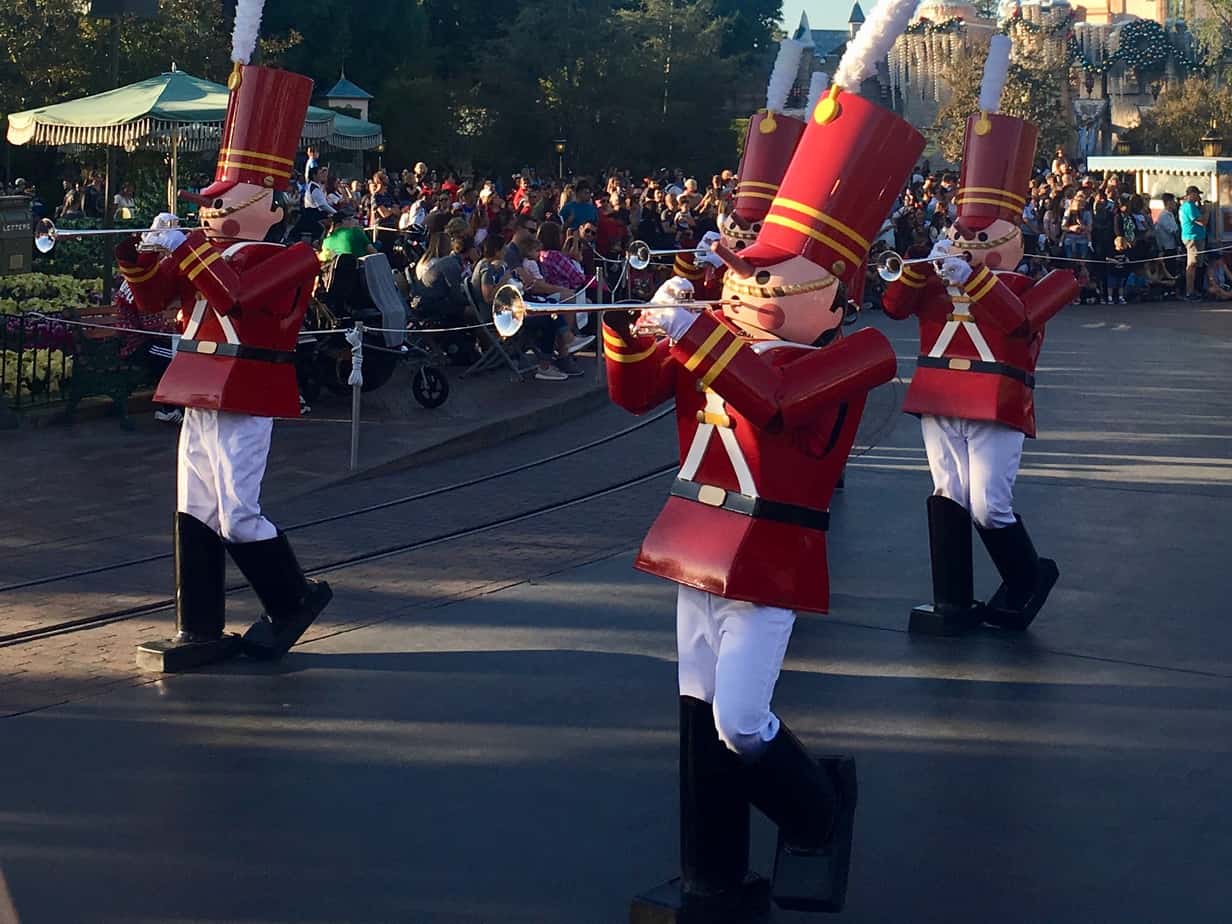 Disneyland Holiday parade