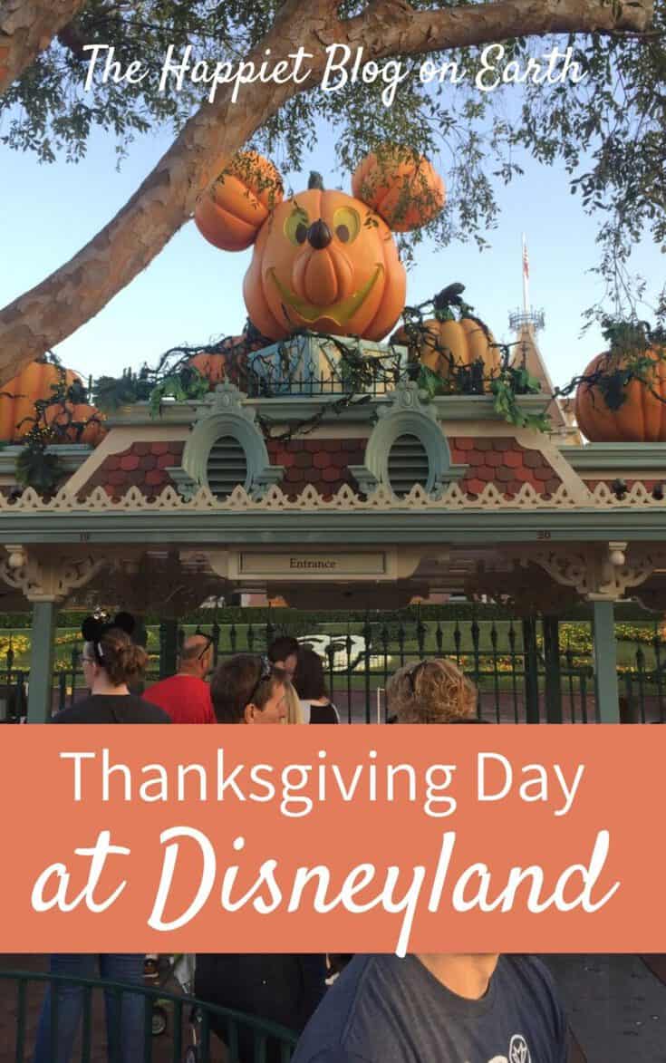 Thanksgiving at Disneyland The Happiest Blog on Earth