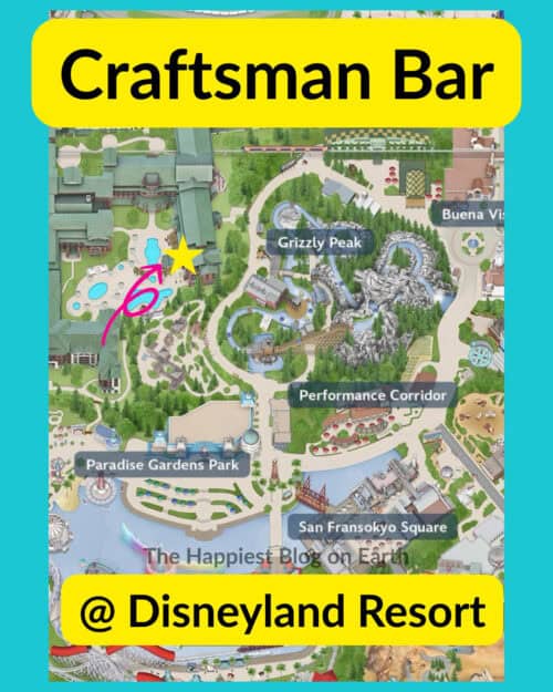 Craftsman Bar Disneyland Map Location Craftsman Bar Disneyland Map Location