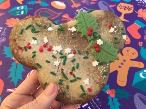 Gingerbread Mickey Cookie