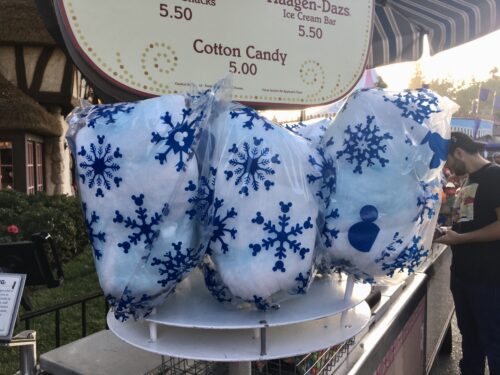 Snow cotton candy