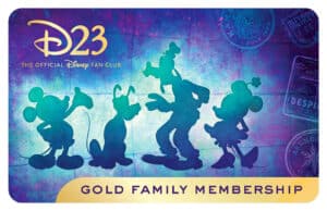 D23 Gold Family Membership 