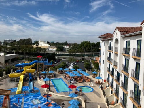 Courtyard Anaheim Theme Park Entrance disneyland view Courtyard Anaheim Theme Park Entrance disneyland view