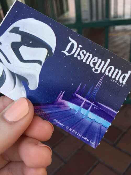 Star Wars ticket