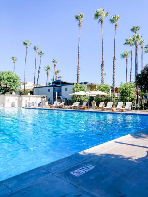 Anaheim Hotel pool