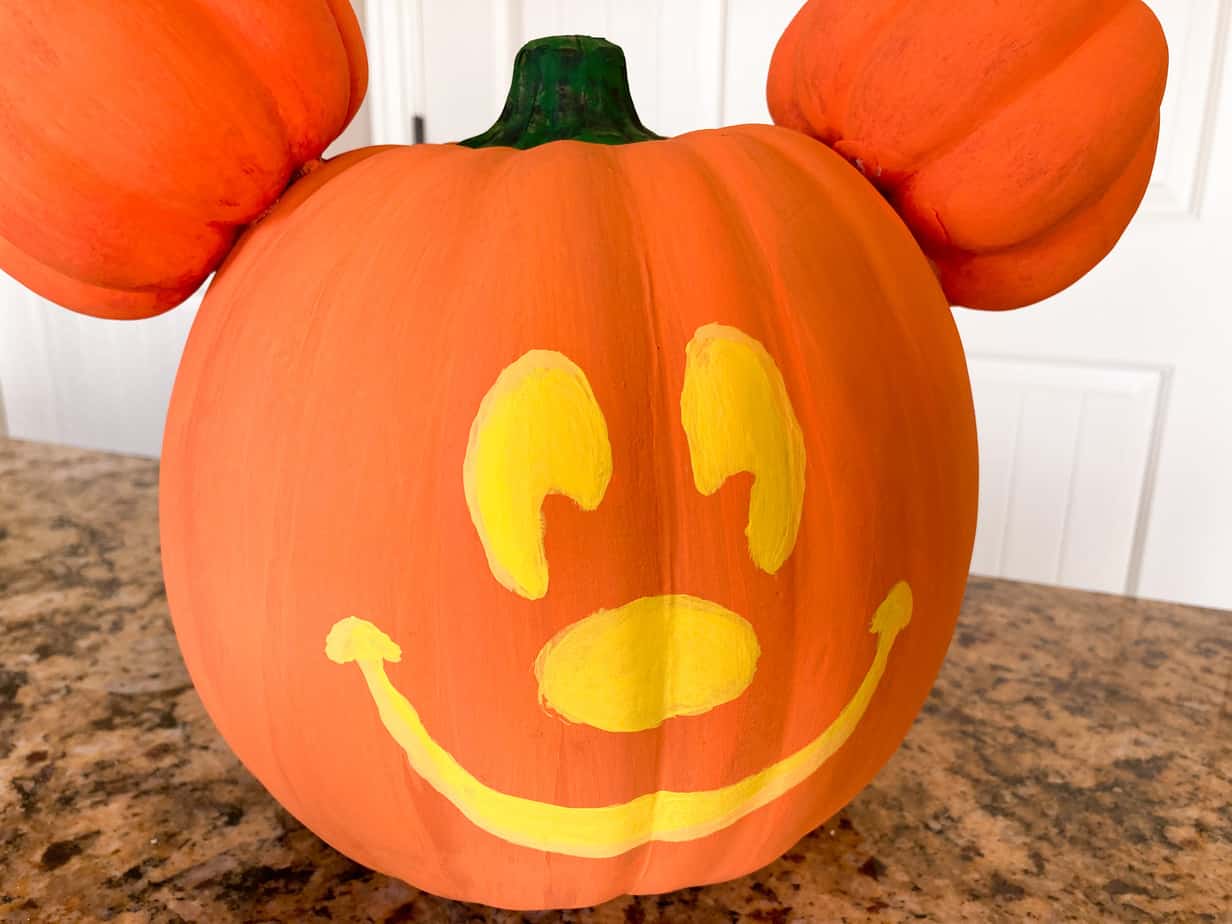 DIY Disneyland Mickey Jack-O-Lantern - The Happiest Blog on Earth