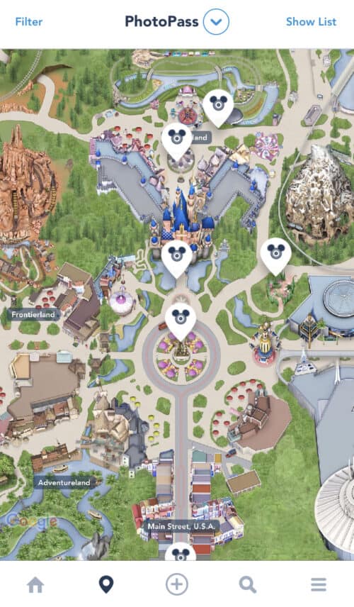 Disneyland photo spots