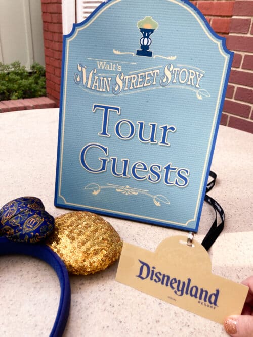 Disneyland guided tour