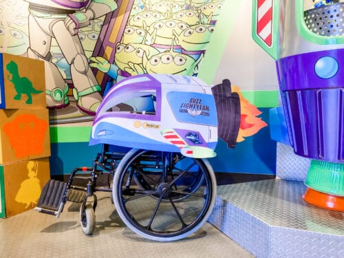 Buzz Lightyear Wheelchair
