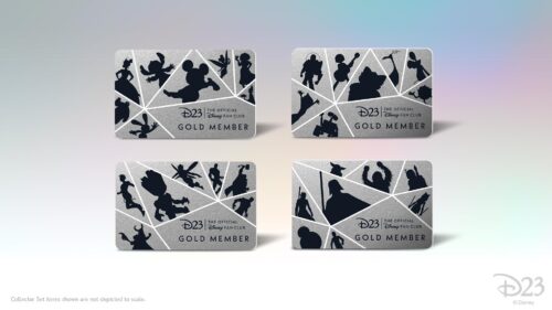 D23 Gold Membership card new designs