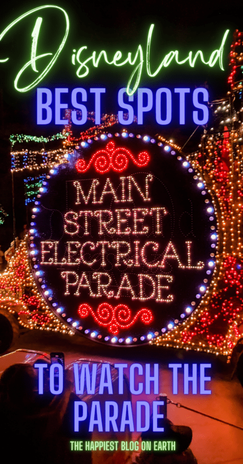 Disneyland Main Street Electrical Parade Tips