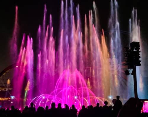 World of Color show views