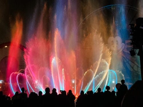 world of color water show