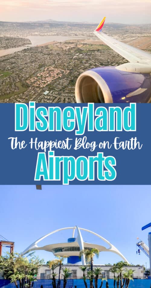 Flying to Disneyland Flying to Disneyland